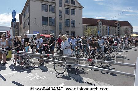 Cyclists and pedestrians waiting, new bicycle and pedestrian bridge, inner harbour bridge, Butterfly Bridge, 3-way bridge, 2016, harbour, Copenhagen, Denmark, Europe View Large Photo Image Stock Image - Cyclists and pedestrians waiting, new bicycle and pedestrian bridge, inner harbour bridge, Butterfly Bridge, 3-way bridge, 2016, harbour, Copenhagen, Denmark, Europe. Fotosearch