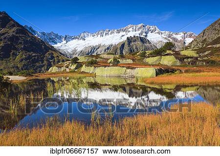 Stock Photo - Dammastock, 3630m, Göscheneralp, Uri, Switzerland, Europe. Fotosearch