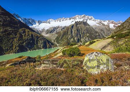 Dammastock, 3630m, Göscheneralpsee, Uri, Switzerland, Europe View Large Photo Image Stock Photography - Dammastock, 3630m, Göscheneralpsee, Uri, Switzerland, Europe. Fotosearch