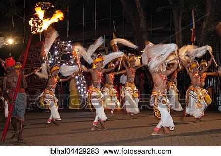 Dance troupe, dancers, Kandy Dancers in traditional costumes, Esala Perahera Buddhist festival, Kandy, Central Province, Sri Lanka, Asia View Large Photo Image Stock Image - Dance troupe, dancers, Kandy Dancers in traditional costumes, Esala Perahera Buddhist festival, Kandy, Central Province, Sri Lanka, Asia. Fotosearch