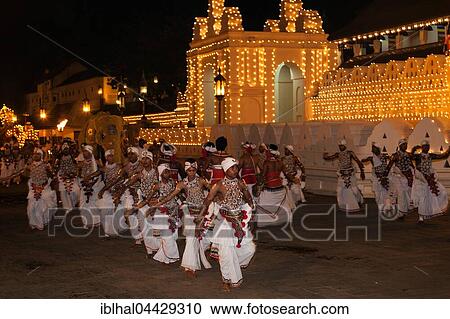Dance troupe, Kandy Dancers in traditional costumes, Esala Perahera Buddhist festival, Sri Dalada Maligawa or Temple of the Sacred Tooth Relic, Kandy, Central Province, Sri Lanka, Asia View Large Photo Image Stock Image - Dance troupe, Kandy Dancers in traditional costumes, Esala Perahera Buddhist festival, Sri Dalada Maligawa or Temple of the Sacred Tooth Relic, Kandy, Central Province, Sri Lanka, Asia. Fotosearch