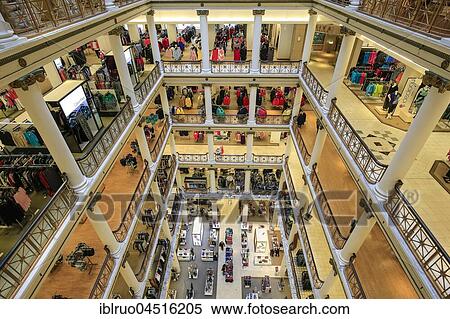 Department Store Marshall Fields, Macy's, Chicago, Illinois, United States, North America View Large Photo Image Stock Photography - Department Store Marshall Fields, Macy's, Chicago, Illinois, United States, North America. Fotosearch