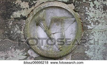 Stock Photo - Detail of the aviation monument in Halberstadt, Saxony-Anhalt, Germany, Europe. Fotosearch