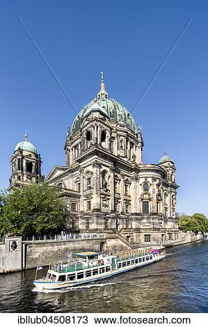 Dom, cruise vessel on the River Spree, Museum Island, Berlin-Mitte, Berlin, Germany, Europe View Large Photo Image Stock Image - Dom, cruise vessel on the River Spree, Museum Island, Berlin-Mitte, Berlin, Germany, Europe. Fotosearch