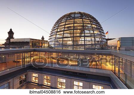 Dome, Reichstag, Berlin-Mitte, Berlin, Germany, Europe View Large Photo Image Stock Photograph - Dome, Reichstag, Berlin-Mitte, Berlin, Germany, Europe. Fotosearch