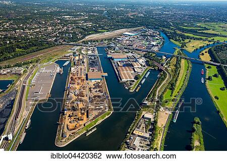 Duisport, inland port, Rhine, Duisburg, Ruhr district, North Rhine-Westphalia, Germany, Europe View Large Photo Image Stock Image - Duisport, inland port, Rhine, Duisburg, Ruhr district, North Rhine-Westphalia, Germany, Europe. Fotosearch