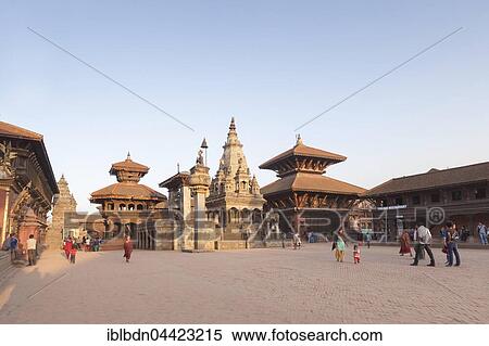 Durbar square, Bhaktapur, Nepal, Asia View Large Photo Image Stock Photography - Durbar square, Bhaktapur, Nepal, Asia. Fotosearch