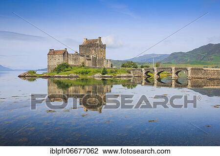 Eilean Donan Castle, Scotland, United Kingdom, Europe View Large Photo Image Stock Image - Eilean Donan Castle, Scotland, United Kingdom, Europe. Fotosearch