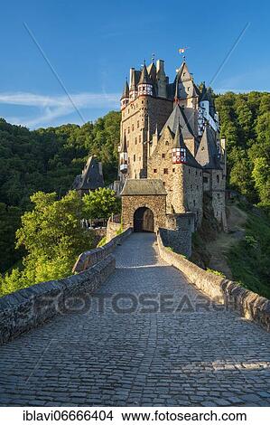 Picture - Eltz Castle, Wierschem, Rhineland-Palatinate, Germany, Europe. Fotosearch