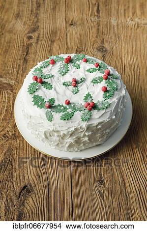 English Christmas cake View Large Photo Image Picture - English Christmas cake. Fotosearch