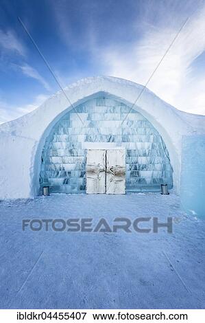 Entrance, Icehotel, Jukkasjärvi, Lapland, Norrbotten County, Sweden, Europe View Large Photo Image Stock Photo - Entrance, Icehotel, Jukkasjärvi, Lapland, Norrbotten County, Sweden, Europe. Fotosearch
