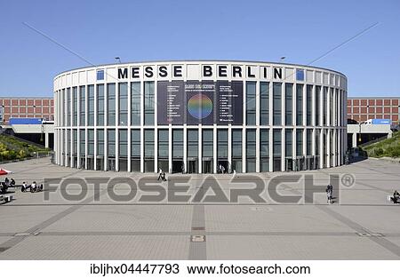 Stock Image - Exhibition center, Messedamm, Westend, Berlin, Germany, Europe. Fotosearch
