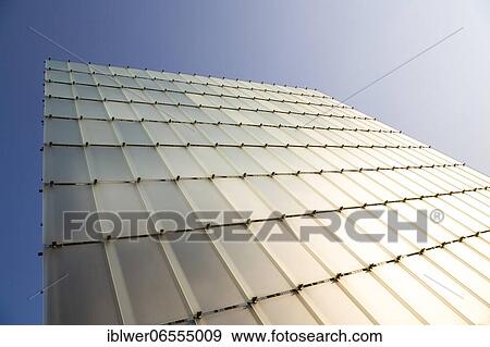 Stock Photo - Facade Museum Kunsthaus, KUB, Bregenz, Vorarlberg, Austria, Europe. Fotosearch