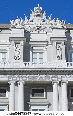 Facade, Palazzo Ducale, Genoa, Liguria, Italy, Europe View Large Photo Image Stock Photo - Facade, Palazzo Ducale, Genoa, Liguria, Italy, Europe. Fotosearch