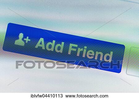 Facebook app displaying add a friend request View Large Photo Image Stock Image - Facebook app displaying add a friend request. Fotosearch