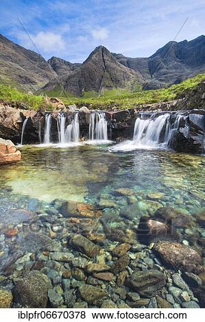Fairy Pools, Isle of Skye, Scotland, United Kingdom, Europe View Large Photo Image Stock Photo - Fairy Pools, Isle of Skye, Scotland, United Kingdom, Europe. Fotosearch