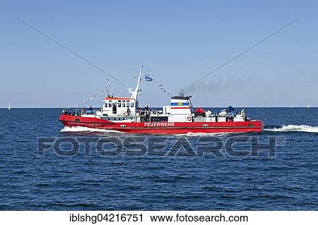 Fireboat, Hanse Sail, Warnemünde, Mecklenburg-Western Pomerania, Germany, Europe View Large Photo Image Stock Image - Fireboat, Hanse Sail, Warnemünde, Mecklenburg-Western Pomerania, Germany, Europe. Fotosearch