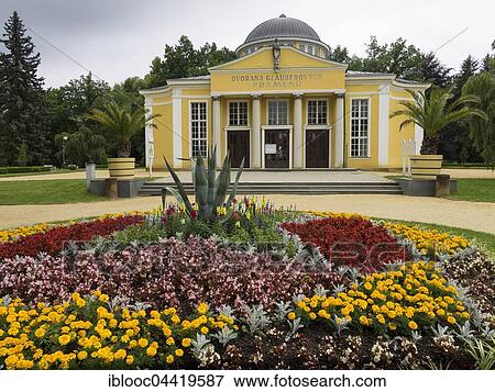 Františkovy Lázně, world famous spa, West Bohemia, Czech Republic, Europe View Large Photo Image Stock Photo - Františkovy Lázně, world famous spa, West Bohemia, Czech Republic, Europe. Fotosearch