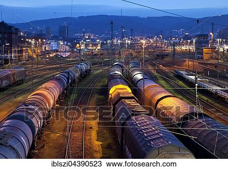 Freight train depot, Hagen, Ruhr District, North Rhine-Westphalia, Germany, Europe View Large Photo Image Stock Image - Freight train depot, Hagen, Ruhr District, North Rhine-Westphalia, Germany, Europe. Fotosearch