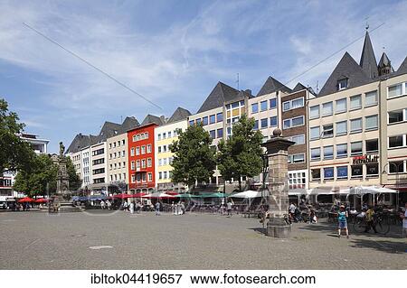 Gabled houses, old market, historic centre, Cologne, North Rhine-Westphalia, Germany, Europe View Large Photo Image Stock Photo - Gabled houses, old market, historic centre, Cologne, North Rhine-Westphalia, Germany, Europe. Fotosearch