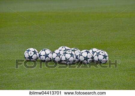 Game balls with Champions League logo, Allianz Arena, Munich, Bavaria, Germany, Europe View Large Photo Image Stock Image - Game balls with Champions League logo, Allianz Arena, Munich, Bavaria, Germany, Europe. Fotosearch