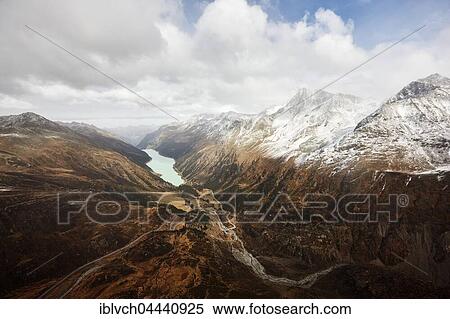 Gepatsch Reservoir, Kaunertal Valley, hydropower dam, Tyrol, Austria, Europe View Large Photo Image Stock Photography - Gepatsch Reservoir, Kaunertal Valley, hydropower dam, Tyrol, Austria, Europe. Fotosearch