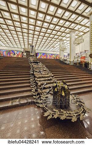 Glory stairway in the Museum of the Great Patriotic War, Moscow, Russia, Europe View Large Photo Image Stock Image - Glory stairway in the Museum of the Great Patriotic War, Moscow, Russia, Europe. Fotosearch