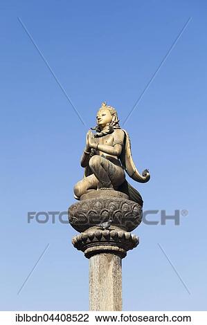 Golden statue of Garuda on a column, Durbar Square, destroyed at earthquake April 2015, Patan, Nepal, Asia View Large Photo Image Stock Image - Golden statue of Garuda on a column, Durbar Square, destroyed at earthquake April 2015, Patan, Nepal, Asia. Fotosearch