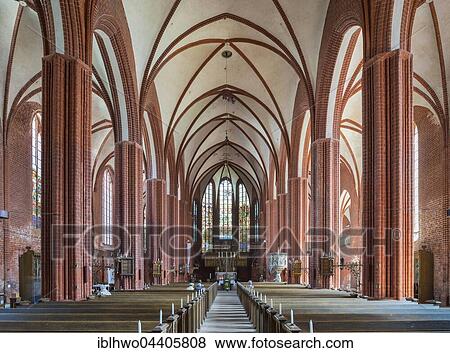 Gothic parish church of St. John, Indoors, Hanseatic City Werben, Saxony-Anhalt, Germany, Europe View Large Photo Image Stock Photo - Gothic parish church of St. John, Indoors, Hanseatic City Werben, Saxony-Anhalt, Germany, Europe. Fotosearch