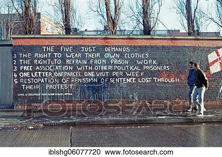 Graffiti, Falls Road district, historical photograph, 24. 01. 1986, Belfast, Northern Ireland View Large Photo Image Stock Image - Graffiti, Falls Road district, historical photograph, 24. 01. 1986, Belfast, Northern Ireland. Fotosearch
