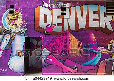 Graffiti, Lower Downtown, Denver, Colorado, USA, North America View Large Photo Image Stock Photo - Graffiti, Lower Downtown, Denver, Colorado, USA, North America. Fotosearch