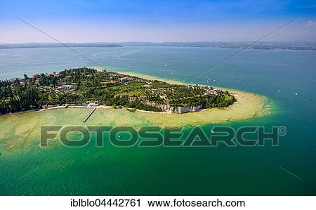 Grottoes of Catullus, archaeological park, peninsula in turquoise waters, Sirmione, Lake Garda, Lombardy, Italy, Europe View Large Photo Image Stock Image - Grottoes of Catullus, archaeological park, peninsula in turquoise waters, Sirmione, Lake Garda, Lombardy, Italy, Europe. Fotosearch