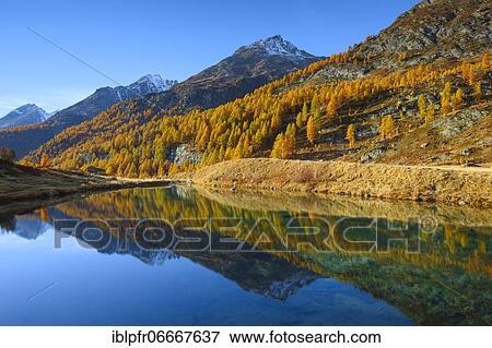 Grundsee in the Lötschental, Valais, Switzerland, Europe View Large Photo Image Stock Photo - Grundsee in the Lötschental, Valais, Switzerland, Europe. Fotosearch