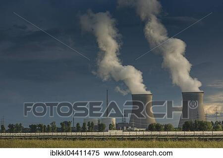 Gundremmingen nuclear power plant, Swabia, Bavaria, Germany, Europe View Large Photo Image Stock Photography - Gundremmingen nuclear power plant, Swabia, Bavaria, Germany, Europe. Fotosearch