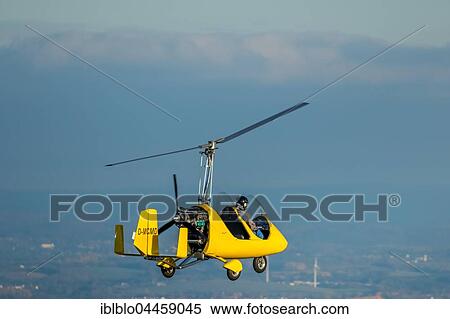 Gyrocopter over Witten, D-MCMD, microlight, sports equipment, flying, Witten, Ruhr district, North Rhine-Westphalia, Germany, Europe View Large Photo Image Stock Photography - Gyrocopter over Witten, D-MCMD, microlight, sports equipment, flying, Witten, Ruhr district, North Rhine-Westphalia, Germany, Europe. Fotosearch