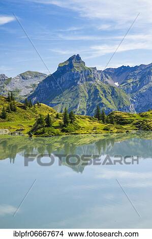 Picture - Hahnen-2606m, Trüebsee, Obwalden, Switzerland, Europe. Fotosearch
