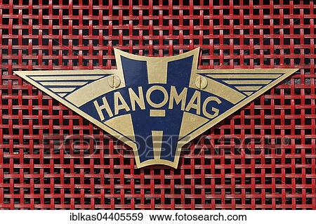 Stock Photo - Hanomag RL 20 from 1939 with Hanomag Diesel brand emblem, Germany, Europe. Fotosearch