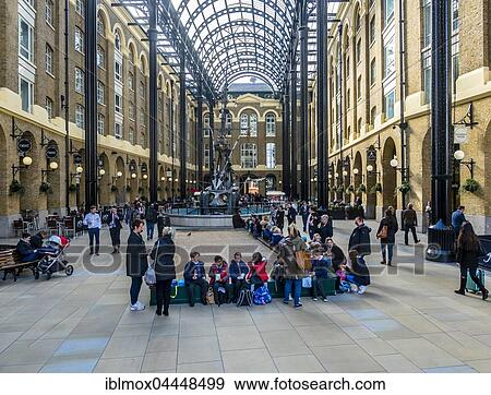 Hay's Gallaria, London, England, United Kingdom, Europe View Large Photo Image Stock Photo - Hay's Gallaria, London, England, United Kingdom, Europe. Fotosearch