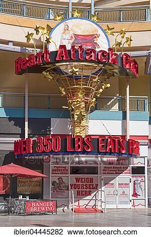 Heart Attack Grill, hamburger restaurant, Las Vegas, Nevada, USA, North America View Large Photo Image Stock Image - Heart Attack Grill, hamburger restaurant, Las Vegas, Nevada, USA, North America. Fotosearch