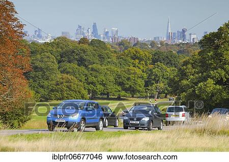 Heavy visitor traffic in Richmond Park, London, England, United Kingdom, Europe View Large Photo Image Stock Photograph - Heavy visitor traffic in Richmond Park, London, England, United Kingdom, Europe. Fotosearch