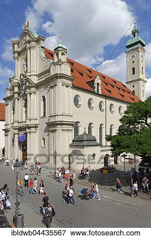 Heilig Geist Church, Munich, Upper Bavaria, Bavaria, Germany, Europe View Large Photo Image Stock Photo - Heilig Geist Church, Munich, Upper Bavaria, Bavaria, Germany, Europe. Fotosearch