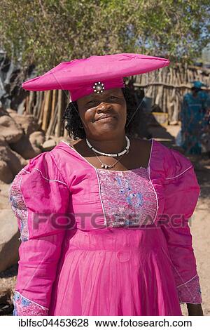 Herero woman, Damaraland, Namibia, Africa View Large Photo Image Stock Photo - Herero woman, Damaraland, Namibia, Africa. Fotosearch