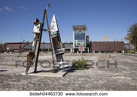 Stock Image - Het Nieuwe Instituut, museum, Rotterdam, Holland, Netherlands. Fotosearch