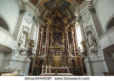 High altar in the Catholic Parish of the Assumption, 1748-1756 in late baroque style, Ebbs, Kufstein District, Tyrol, Austria, Europe View Large Photo Image Stock Photo - High altar in the Catholic Parish of the Assumption, 1748-1756 in late baroque style, Ebbs, Kufstein District, Tyrol, Austria, Europe. Fotosearch