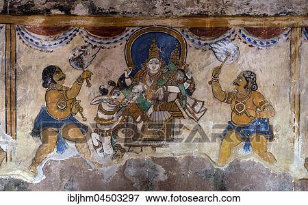 Hindu god Shiva and Hindu Goddess Parvati, Mural, Brihadeeswarar Temple, Thanjavur, Tamil Nadu, India, Asia View Large Photo Image Stock Photo - Hindu god Shiva and Hindu Goddess Parvati, Mural, Brihadeeswarar Temple, Thanjavur, Tamil Nadu, India, Asia. Fotosearch