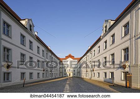Stock Photo - Hirschberg Castle, Beilngries, Altmühltal, Upper Bavaria, Bavaria Germany. Fotosearch