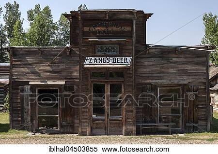 Historic building, Saloon, Wild West open-air museum, Nevada City Museum, former gold mining town, Ghost Town, Montana Province, USA, North America View Large Photo Image Stock Photography - Historic building, Saloon, Wild West open-air museum, Nevada City Museum, former gold mining town, Ghost Town, Montana Province, USA, North America. Fotosearch