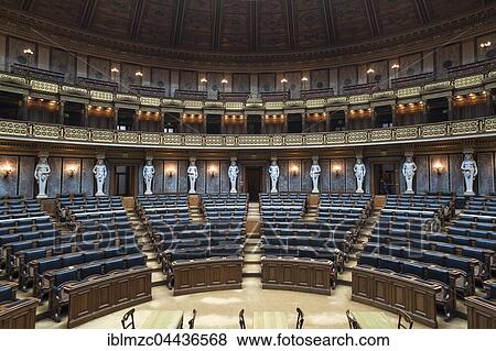 Historical House of Representatives, now Federal Assembly chamber, Austrian Parliament Building, opened in 1883, Vienna, Austria, Europe View Large Photo Image Stock Photo - Historical House of Representatives, now Federal Assembly chamber, Austrian Parliament Building, opened in 1883, Vienna, Austria, Europe. Fotosearch