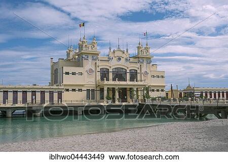 Hotel Mondello on stilts in water, former spa house, stabilimento balneare, Palermo, Sicily, Italy, Europe View Large Photo Image Stock Photo - Hotel Mondello on stilts in water, former spa house, stabilimento balneare, Palermo, Sicily, Italy, Europe. Fotosearch