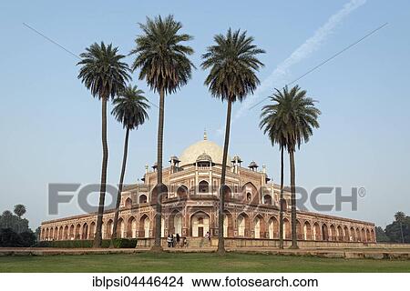 Picture - Humayun's Tomb, New Delhi, India, Asia. Fotosearch